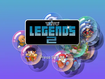 Taito Legends 2 (Europe) screen shot title